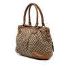 Gucci Diamante Canvas Sukey Satchel Secondhand