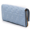 Fendi Zucca Embossed Leather Wallet on Chain Secondhand