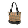 Burberry Haymarket Check Canvas Tote Secondhand