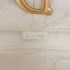 Dior Mini Canvas Embroidered Camouflage Saddle Bag Secondhand