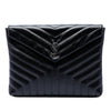 Saint Laurent Matelasse Calfskin Monogram LouLou Document Clutch Secondhand