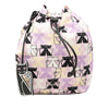 Miu Miu Canvas Cats Print Drawstring Pouch Secondhand
