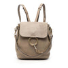 Chloé Medium Calfskin and Suede Faye Backpack Secondhand