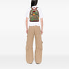 Gucci Small GG Supreme Web Tian Backpack Secondhand