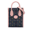 Secondhand Gucci Mini GG Denim Interlocking G Flowers Tote