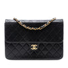 Chanel CC Quilted Lambskin Single Flap Secondhand