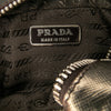 Prada Mini Metallic Saffiano Top Handle Bag Charm Secondhand