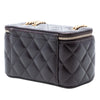 Secondhand Chanel Small Quilted Lambskin Pillow Crush Vanity Case with Chain
