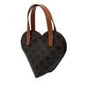 Celine Teen Triomphe Coated Canvas Coeur Satchel Secondhand