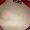LOEWE Embossed Anagram Leather Repeat T Clutch Secondhand