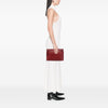 LOEWE Embossed Anagram Leather Repeat T Clutch Secondhand