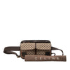 Celine Macadam Canvas Double Pocket Belt Bag Secondhand