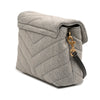 Saint Laurent Toy Matelasse Denim Monogram LouLou Crossbody Secondhand