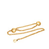 Chanel Gold Plated Medallion Chain Belt Secondhand