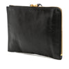 Secondhand Balenciaga Chevre Motocross Metallic Edge Clutch