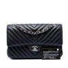 Chanel Medium Classic Chevron Lambskin Double Flap Secondhand