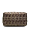 Fendi Zucchino Canvas Forever Bauletto Boston Bag Secondhand