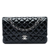 Secondhand Chanel Medium Classic Patent Double Flap