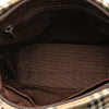 Burberry Haymarket Check Canvas Handbag Secondhand