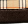 Burberry Haymarket Check Canvas Handbag Secondhand