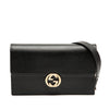 Gucci Dollar Calfskin Interlocking G Wallet on Chain Secondhand