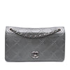Chanel Medium Embossed Calfskin Propeller Flap Secondhand