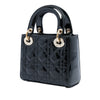 Secondhand Dior Mini Patent Cannage Lady Dior