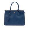 Prada Medium Saffiano Lux Galleria Double Zip Satchel Secondhand