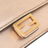 Fendi Metallic Calfskin FF 1974 Baguette Card Holder Secondhand