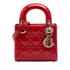 Dior Mini Patent Cannage Lady Dior Secondhand