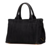 Prada Small Canvas Canapa Logo Satchel Secondhand