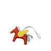 Hermès Milo Lambskin and Swift Grigri Rodeo Pegase Bag Charm PM Secondhand