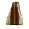 Celine Triomphe Coated Canvas Clutch On Chain Secondhand