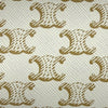 Celine Triomphe Coated Canvas Clutch On Chain Secondhand