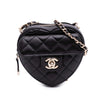 Chanel Mini Lambskin CC in Love Heart Crossbody Secondhand