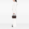 Secondhand Fendi Textured Leather FF Handbag