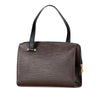 Fendi Textured Leather FF Handbag Secondhand