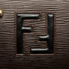 Secondhand Fendi Textured Leather FF Handbag