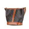 Celine Small Triomphe Coated Canvas Bucket Bag Secondhand