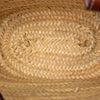 LOEWE Large Floral Embroidered Raffia Basket Tote Secondhand
