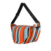 Prada Canvas Canapa Baiadera Triangle Logo Shoulder Bag Secondhand