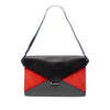 Celine Tricolor Calfskin and Suede Diamond Shoulder Bag Secondhand