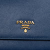 Prada Saffiano Wallet On Chain Secondhand