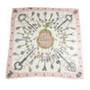 Hermès Les Cles Silk Scarf 90 Secondhand