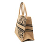 Dior Medium Jute Embroidered Book Tote Secondhand