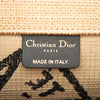 Dior Medium Jute Embroidered Book Tote Secondhand