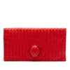 Bottega Veneta Nappa Intrecciato Turn Lock Clutch Secondhand