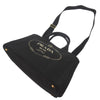 Prada Canvas Canapa Logo Satchel Secondhand