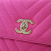 Chanel Small Chevron Jersey Trendy CC Top Handle Flap Secondhand