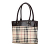 Burberry House Check Canvas Handbag Secondhand